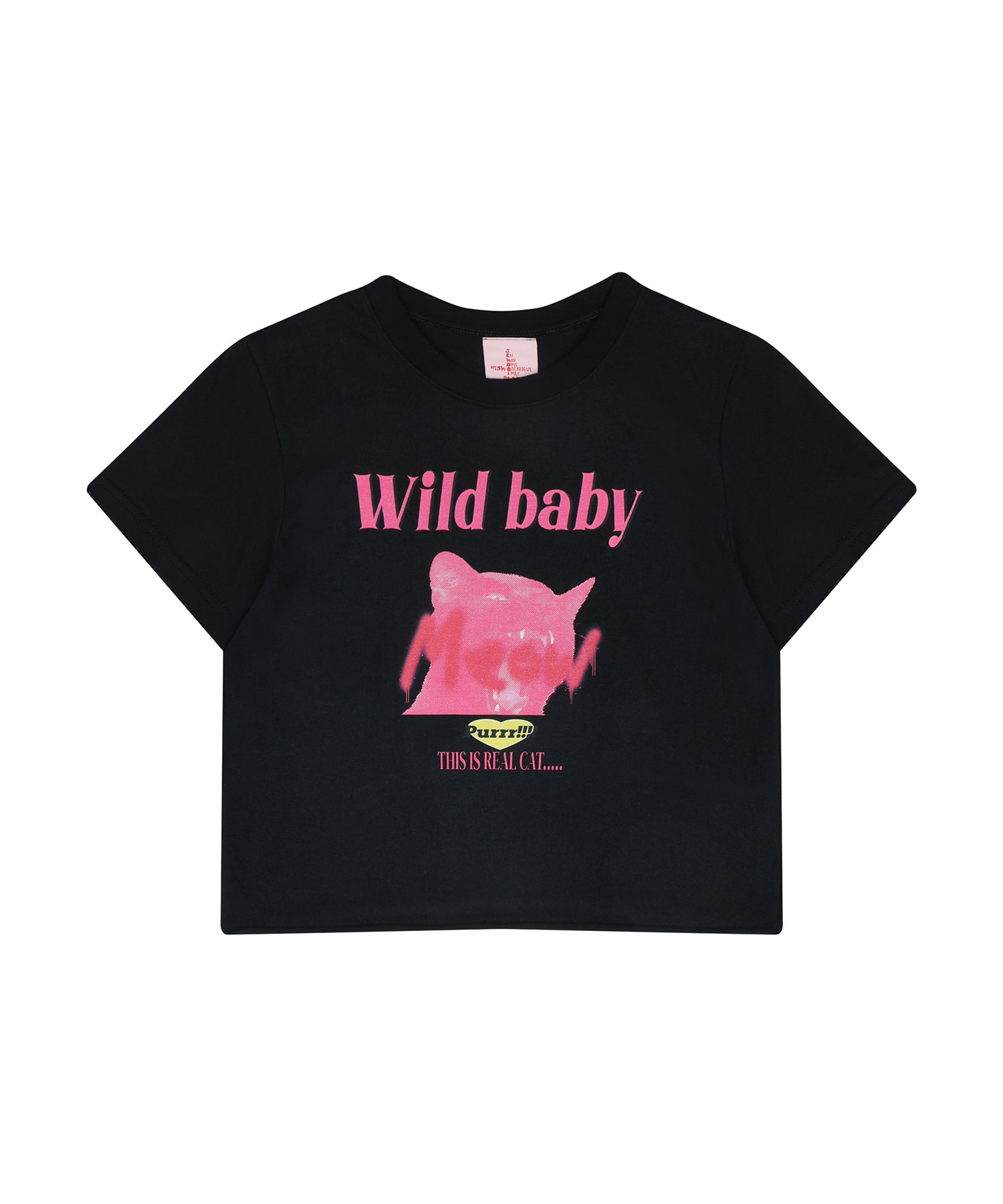 Wild baby t-shirt_Black